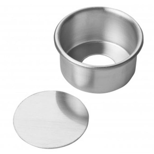 Focus Foodservice Focus Foodservice 90ACC93 9 in. x 3 in. h aluminum cheesecake pan with removable bottom 90ACC93